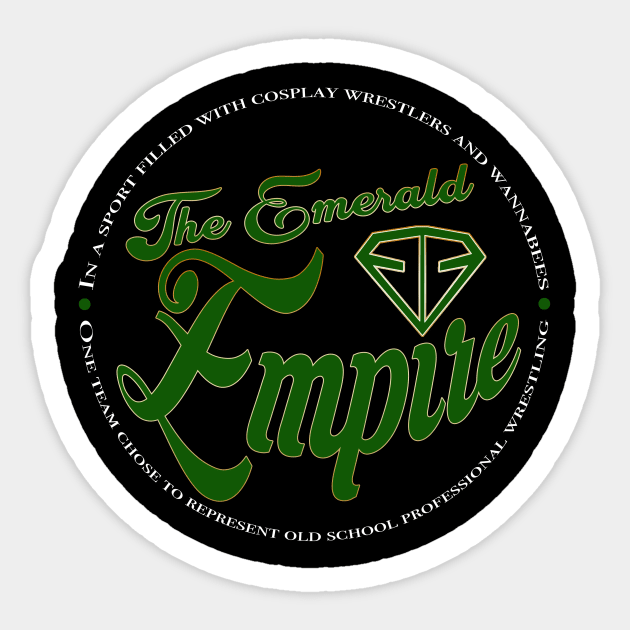 The Emerald Empire *2020 Sticker by Capone's Speakeasy